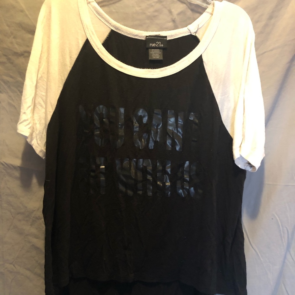💜CUTE👀Rue21 brand size large theme mean girls “you can’t sit with”